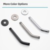 Cobbe Shower Arm with Flange and Teflon Tape, 6-Inches Wall