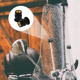 Well Nuts Kit 20PCS M5 Rubber Well Nuts Replacement Windscreen Hardware Windshield Bolts for Motorcycles Kayak Canoe Boats