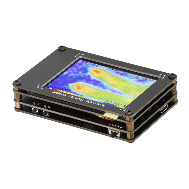 Thermal Imager DIY Rechargeable Infrared Imaging Camera MLX90640 for Electronic