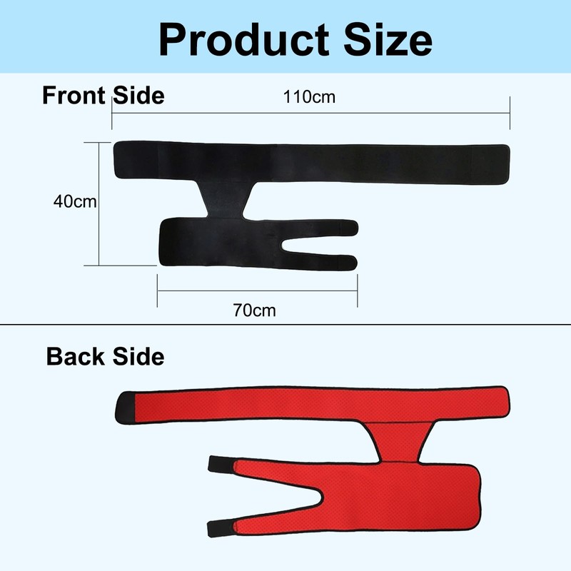 Goosom ET49D Thigh Support, Thigh Compression, Adjustable Support for Hip,