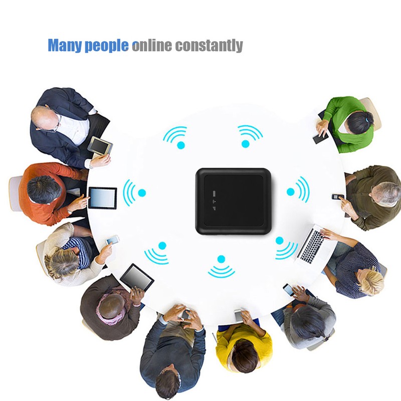 42Mbps 3G Large Battery Portable Router Wifi Modem (Q3 International