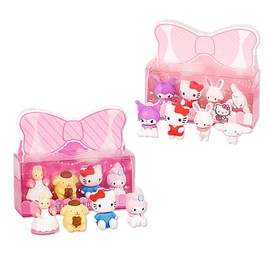 8 PCS Cute 3D Cartoon Erasers, Kawaii Kids Puzzle Erasers Desk Pet Mini Rubber Eraser Toys Spliceable Pencil Erasers, Funny Student Erasers Back to School Prizes Party Favors Supplies