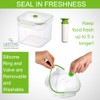 Lasting Freshness 11 piece Vacuum Seal Food Storage Containers with