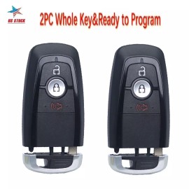 SUPALAND 2 For 2018 2019 2020 2021 Ford Ecosport Proximity Remote Car Key Fob 164-R8163