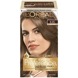 L'Oreal Superior Preference - 6 Light Brown (Natural) 1 Each (Pack of 3)