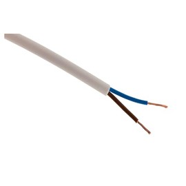 Power cable Electric HO5VV 2 x 1.5 5 m White