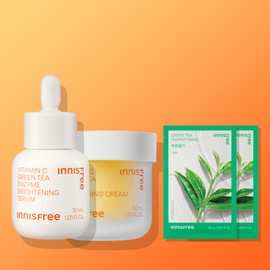 Innisfree Vitamin C 2-piece Set Vitamin C Capsule Moisture Cream 50mL + Vitamin C Capsule Serum 30mL