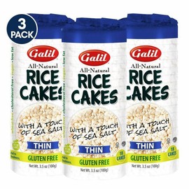 Galil Passover Sea Salt Rice Cakes, 3.1 oz. (3 Pack)