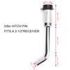5/8in Bent Pin Lock Carbon Steel Trailer RV Accessory for
