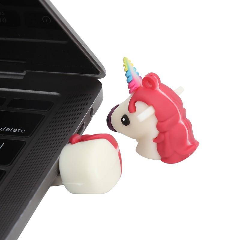 USB 2.0 Flash Drive White Cute Appearance Data Storage Tool