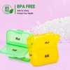 Zoksi Weekly Pill Organizer 2 Times a Day, Black 7