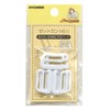 KIYOHARA sankokko- Rosettes Pack of 6 16 mm White SUN16 – 127 