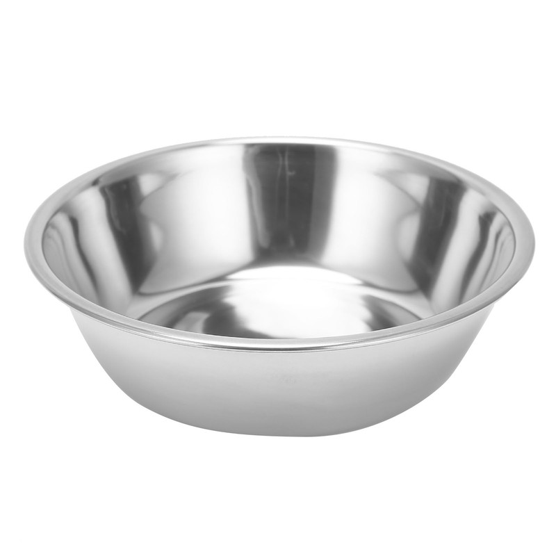 Stainless Steel Nonslip Double Pet Bowls Household Food Water Feeder