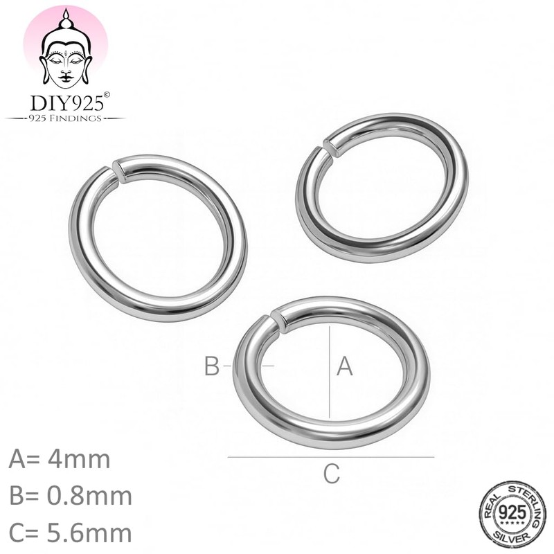 My-Bead Chain Clasp 925 Silver 16 mm (20 mm) Large