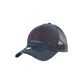 Von Dutch Trucker Cap Fargo Denim Navy Dark Blue, blue