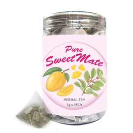 Premium Sweet Mate Triangle Tea Bags 1g x 55 Herbal Tea / 프리미엄 스위트마테 삼각티백 1g x 55개입 허브차