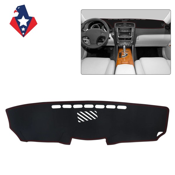 Unbranded Leather Car Dash Mat Dashboard Cover Sunshade Pad Fit