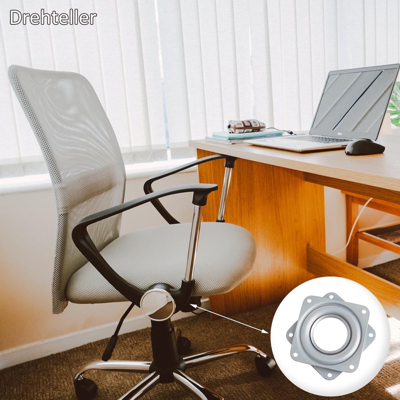 4 Pcs Turntable Turntable Ball Bearing 3 Inch for TV