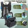 RAINSMORE Hydration Backpack with 2L Hydration Bladder Lightweight Insulated 18L