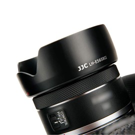 JJC Camera Lens Hood Compatible with Canon RF 50mm F1.8 STM Lens Target + EOS R R5 R6 RP Ra, Replaces Original Canon ES-65B Lens Hood