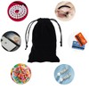 FAVORTALK Velvet Jewellery Pouches Gift Soft Velvet Drawstring Storage Bags