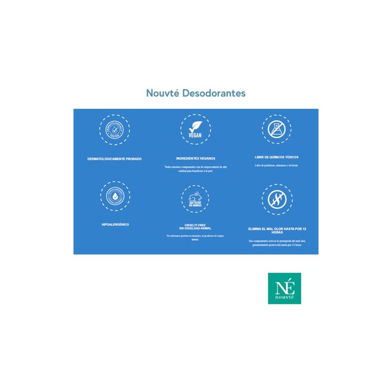 Nouvté Desodorante Natural en Crema Sensitive 65 gr