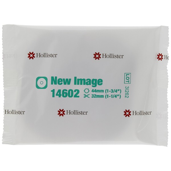 Hollister New Image Cut-to-Fit Flextend Skin Barrier, Floating Flange with Tape, Barrier Max. of 1 1/4", Size 1 3/4",