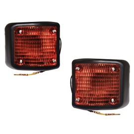 QSC Truck Parts Side Indicator Turn Signal Light Assembly Set LH RH Side compatible with Volvo VNL