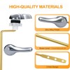 ANIS·KEAAR Universal Toilet Handle Replacement Kit | Brass Thickened Linkage