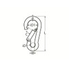 316 STAINLESS STEEL SPRING SNAP HOOK