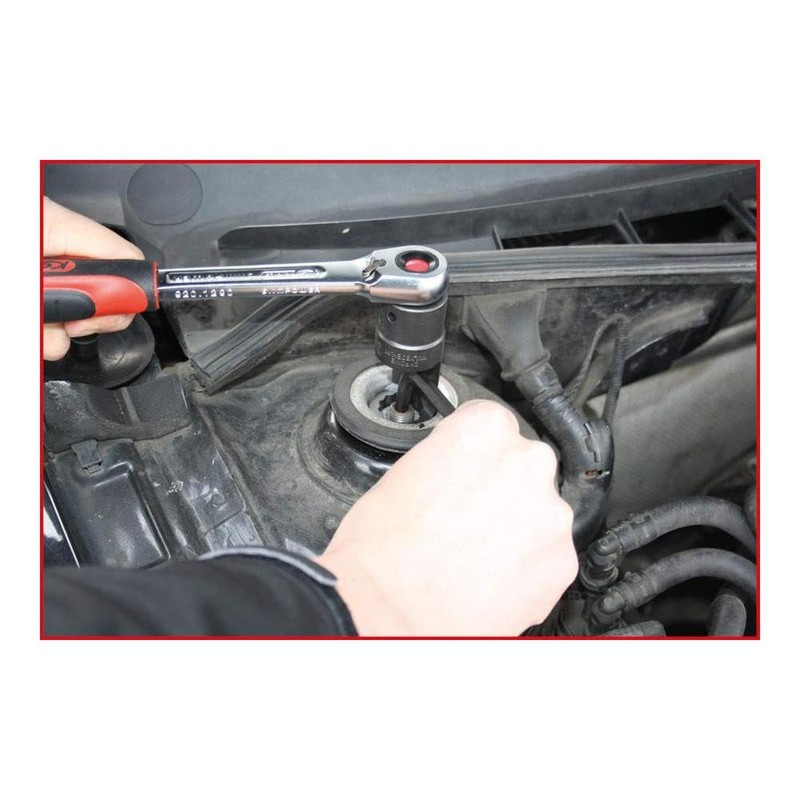 KS Tools 150.9493 Shock Absorber Outer Hexagonal Counterholder Socket, 22