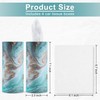 SINGARO Car Tissue Holder, 4 Pack Car Cup Holder Facial