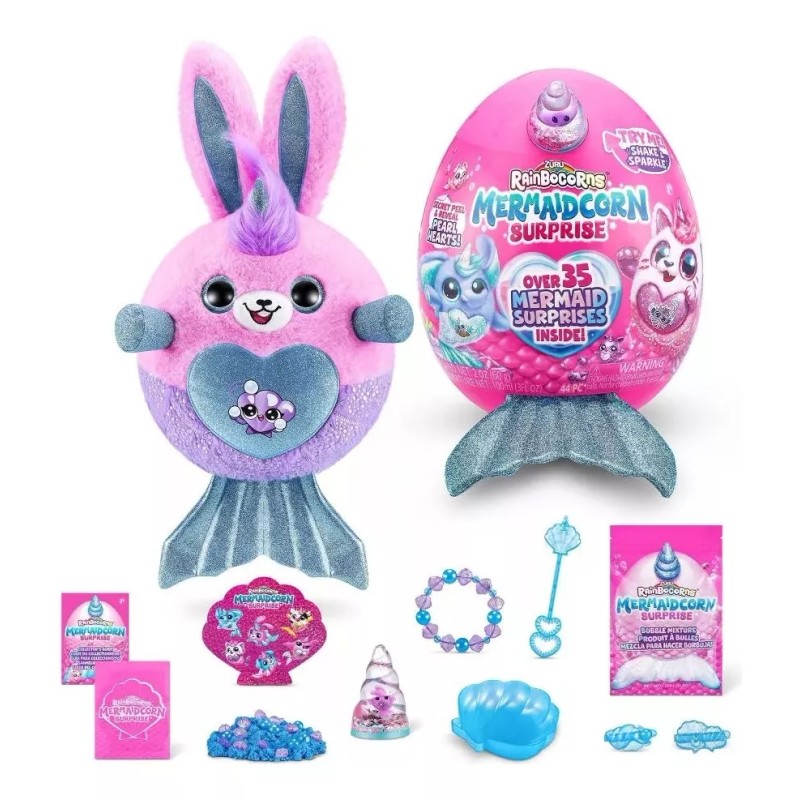 Rainbocorns Zuru Rainbocorns Mermaidcorn Peluche Sorpresa Sirena