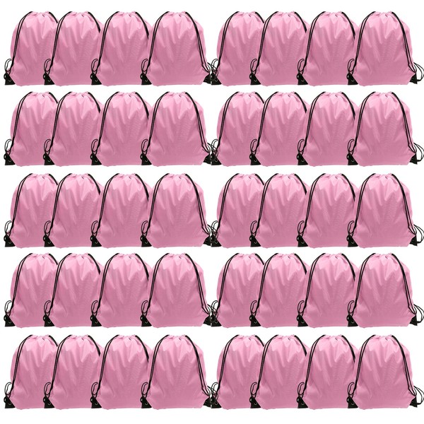 GoodtoU Drawstring Bags Bulk 48 Pcs Drawstring Backpack Gym Drawstring