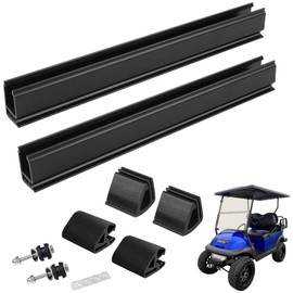 Cartalia Windshield Retaining Clips Kit with Screw Bolts for Club Car Precedent 2004-Up, Tempo 2017-Up, Onward 2017-Up, Golf Cart Windshield Mounting Sash Clips Replacement Fit 1"x1" Front Struts Rail