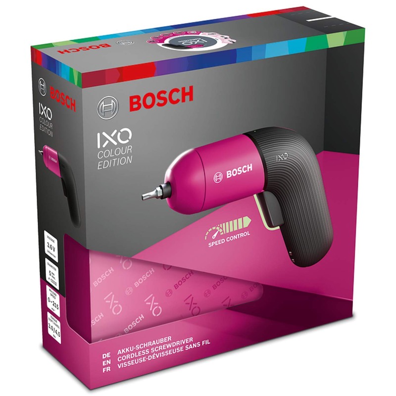 Bosch 3.6V Cordless Electric Screwdriver Gun Variable Speed with 10