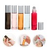 Minkissy 10pcs Refillable Essential Oil Roller Bottles Containers for Fragrances