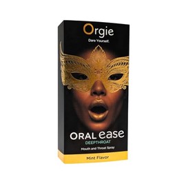 Oral Ease Orgie Gel Bucal Efecto Frío con Mentol y Eucalipto, Estimulante Sensorial para Besos y Juego Oral, Refrescante de Larga Duración