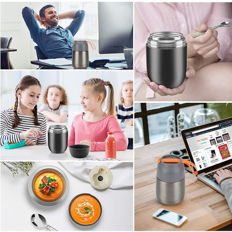 ZSOLY Termos para Comida Caliente 650ML, Termo para Comida Fría