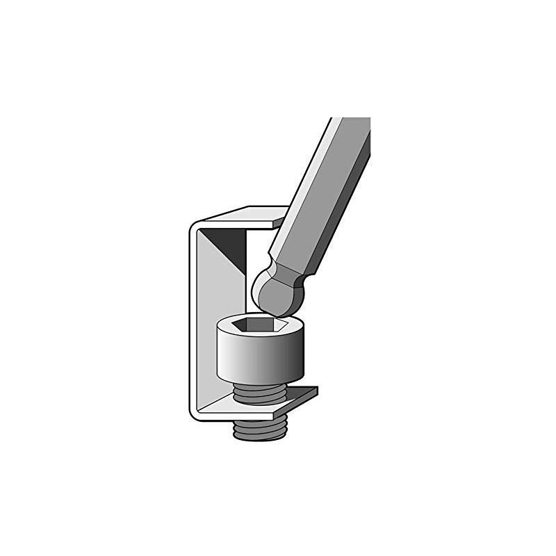 EKLIND 14412 6 MM Ball-Hex-L Key allen wrench
