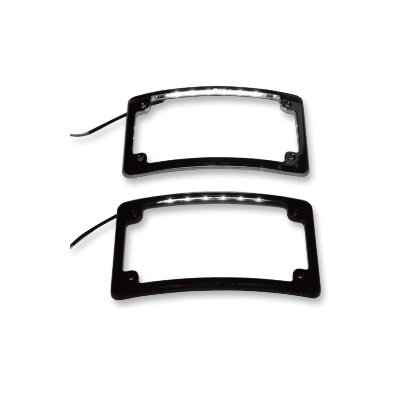 Custom Dynamics NEW CUSTOM DYNAMICS Radius LED License Plate Frame