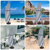 Teynewer Parasol Cover Waterproof, Cantilever Parasol Protective Cover with Telescopic