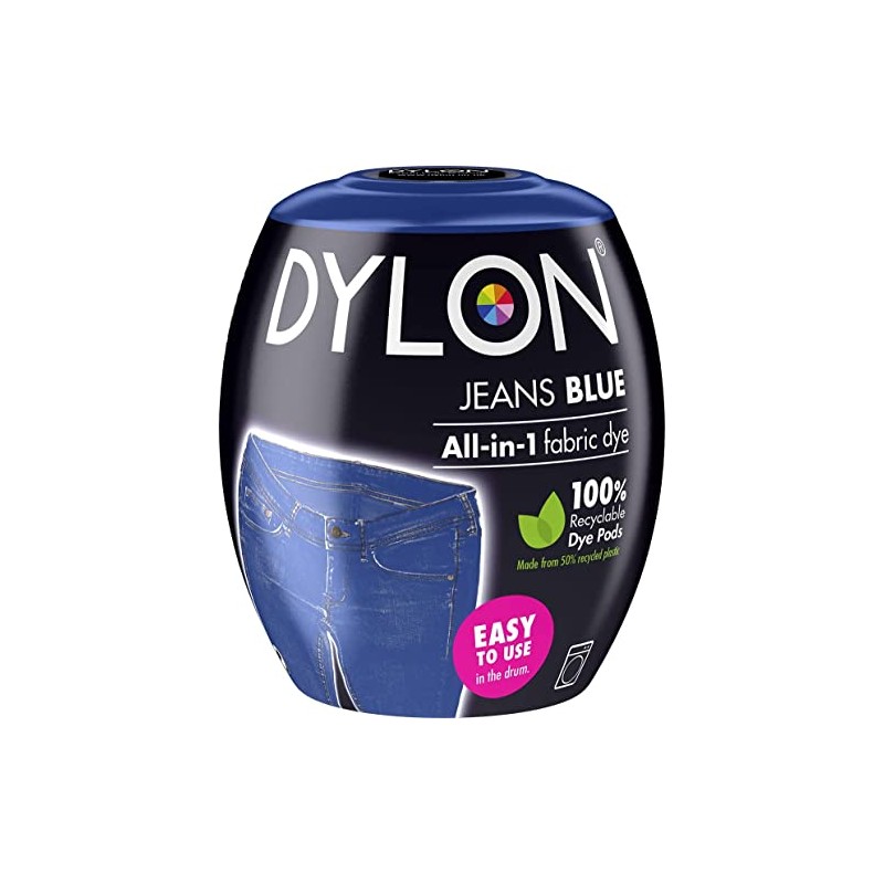 Washing Machine Fabric & Clothes Dye Pod - Jeans Navy