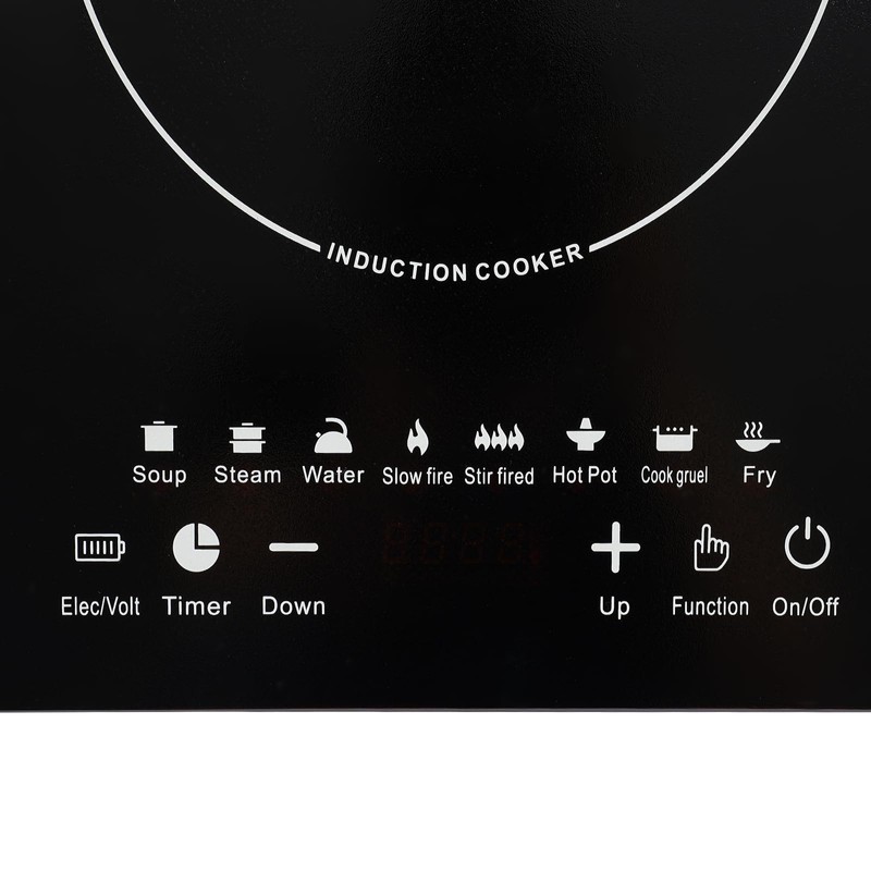 BANLICALI Induction Cooktop, 750W Portable Electric Induction Stove with Touch
