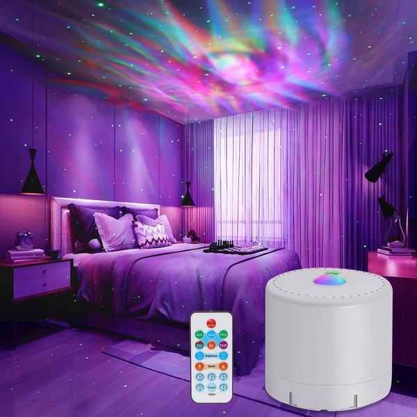 Galaxy Projector, Bedroom Star Projector, Galaxy Light Projector with Remote
