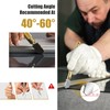 Glass Cutter with Golden Handle - Portable, Easy to Store,