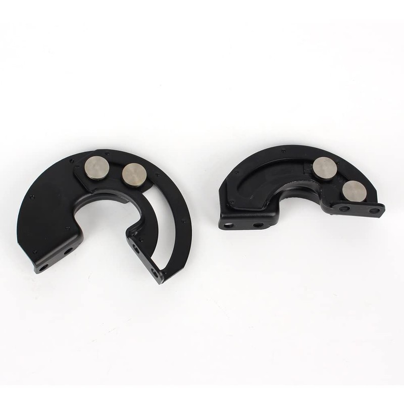 KAFENDA Industrial Cabinet Door Hardware - 2 PCS Hidden Hinge,