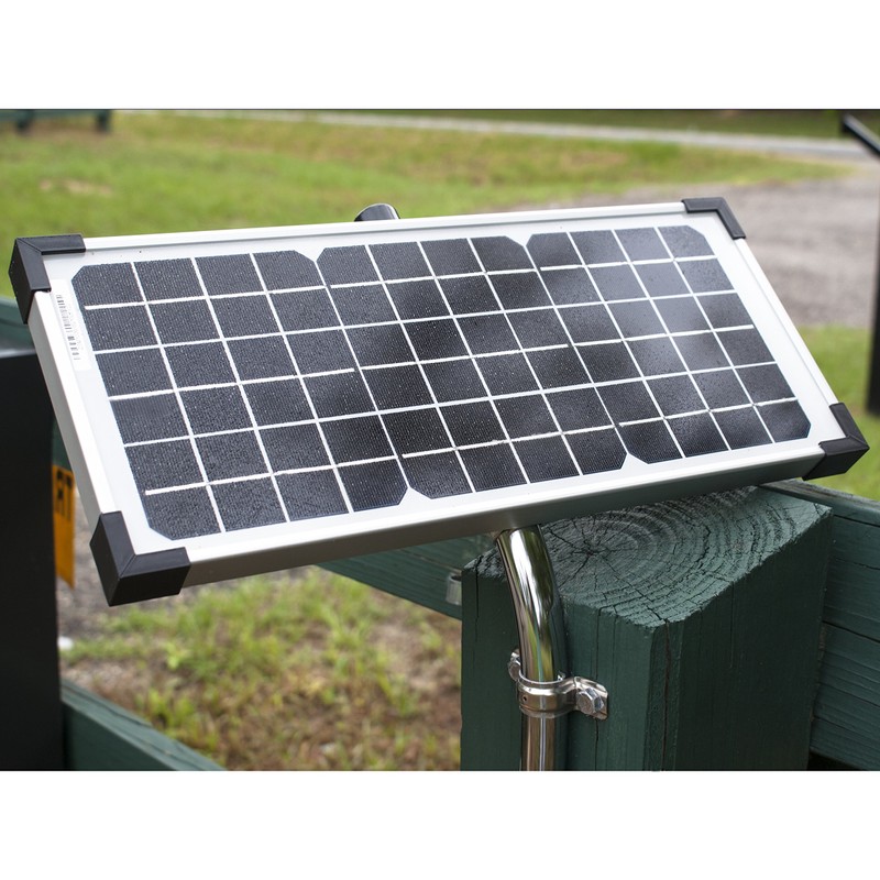Ghost Controls Solar Panel Premium 10 Watt Monocrystalline Panel for