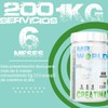 Suplemento Creatina Monohidratada Mr. World 1 Kg 200 Servici