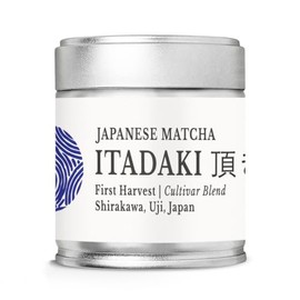 KOKORO LIFE - Itadaki () Uji (Shirakawa), Matcha Japons de productor premiado Tsuji  30 g, Alta Calidad, 100 Puro, Sin Azcar                          
